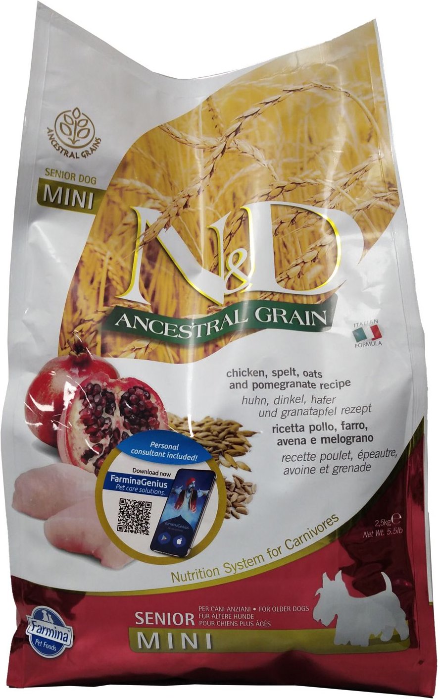 N&D DOG Ancest Ch&Po S Mi2,5Kg 2500 g Futter