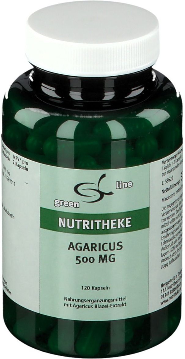 Agaricus 500 mg Kapseln 120 St