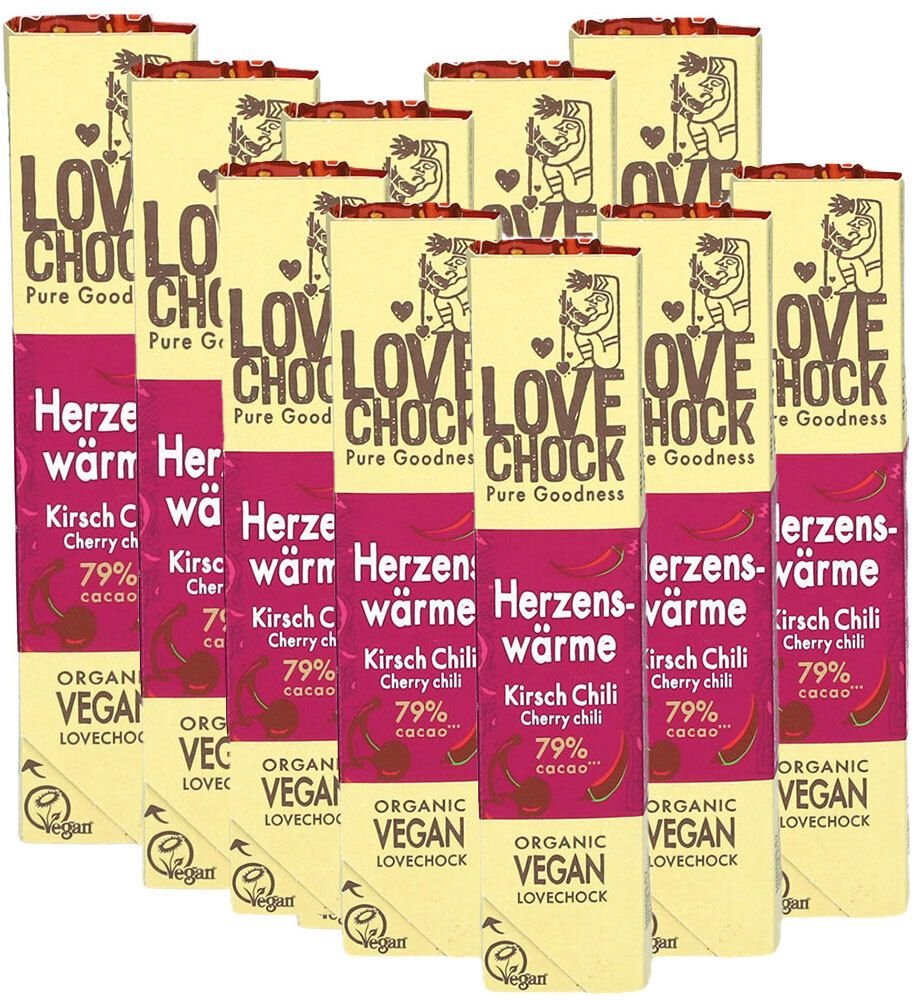 Lovechock Herzenswärme x10 10x40 g Schokolade