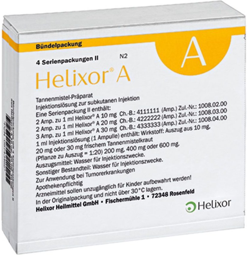Helixor A Serienpackung II Ampullen 4x7 St