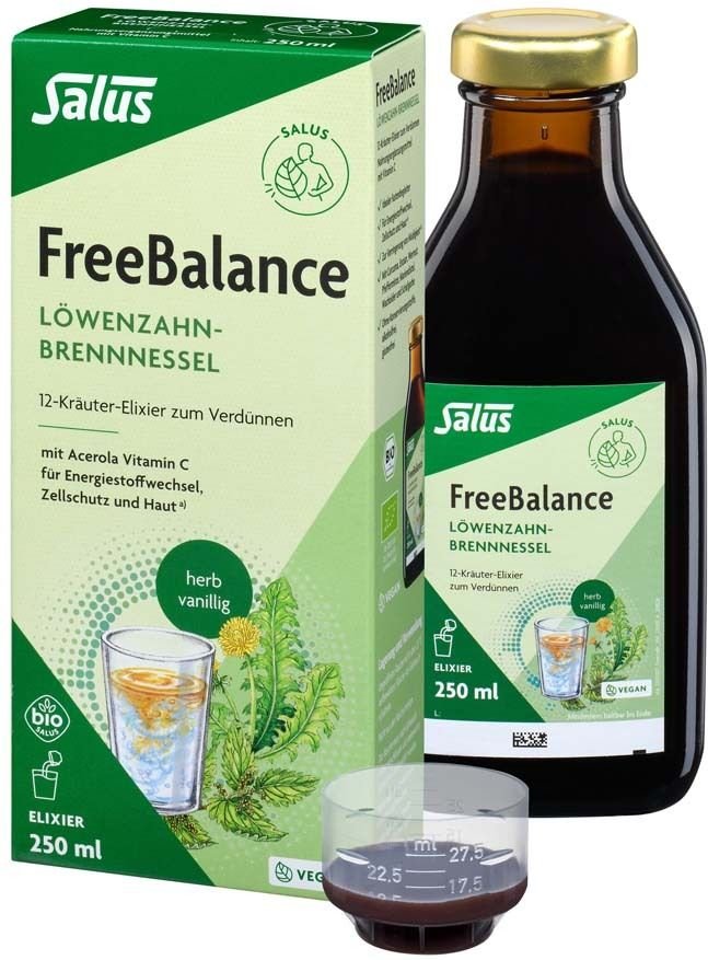 Thumbnail - Freebalance Löwenzahn-Brennnessel Elixier Bio 250 ml