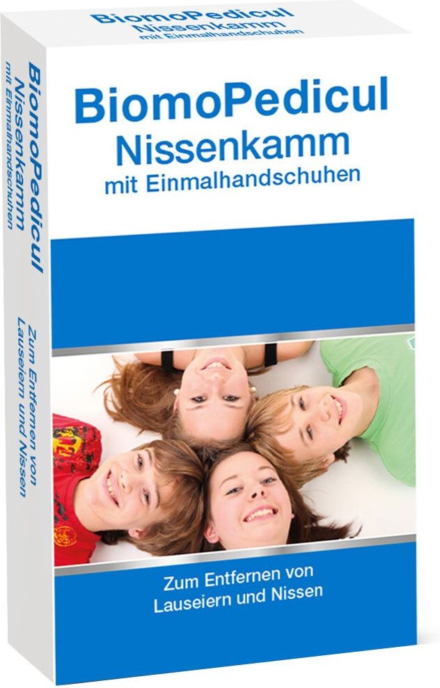 Biomopedicul Nissenkamm mit Einmalhandschuhen 1 St Set