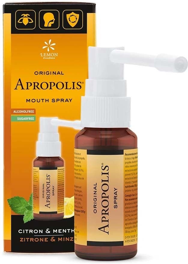 Propolis Spray Zitrone & Minze Apropolis 30 ml
