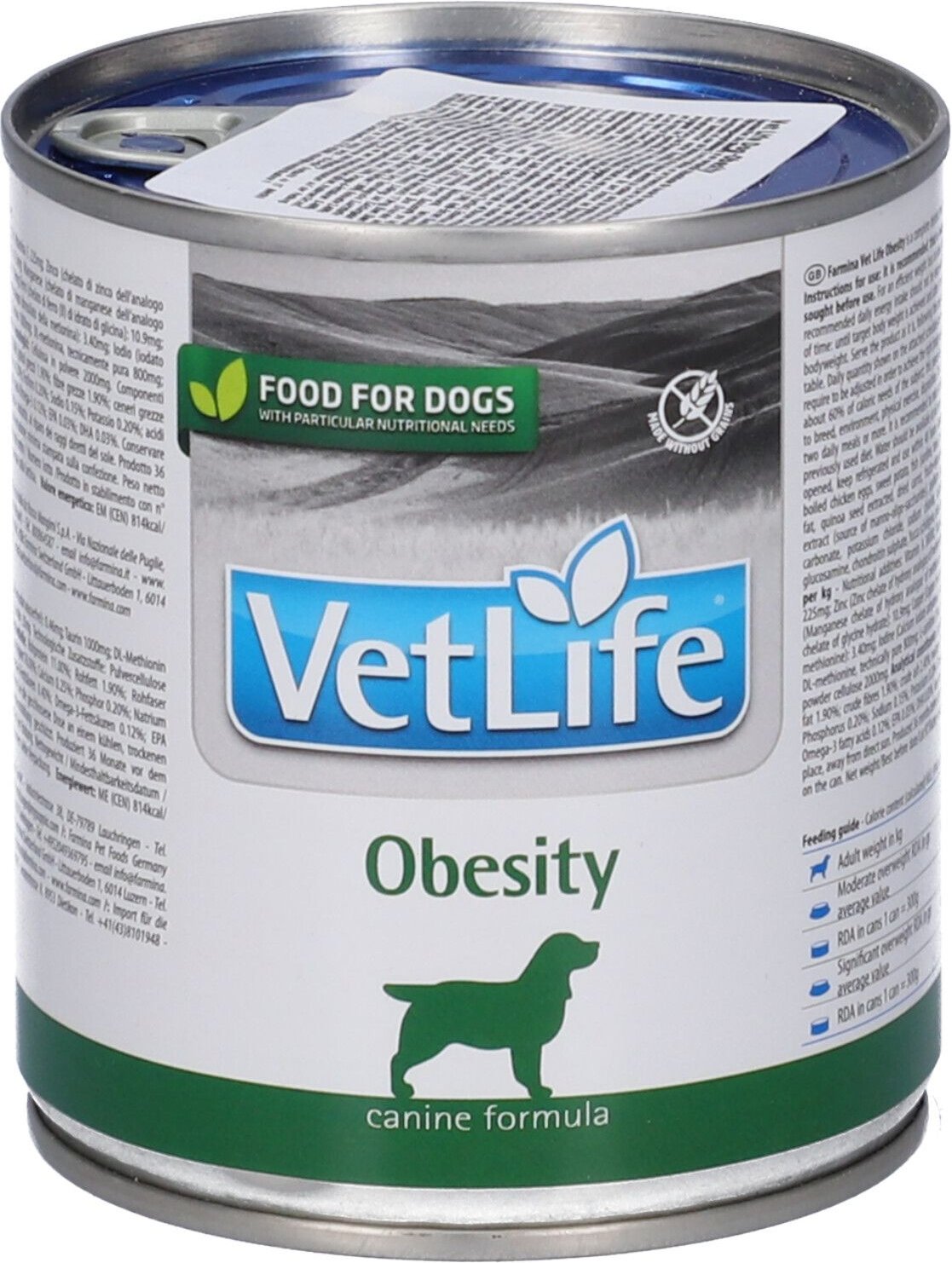 VET Life NAT Diet DOG Obes300G 300 g Futter