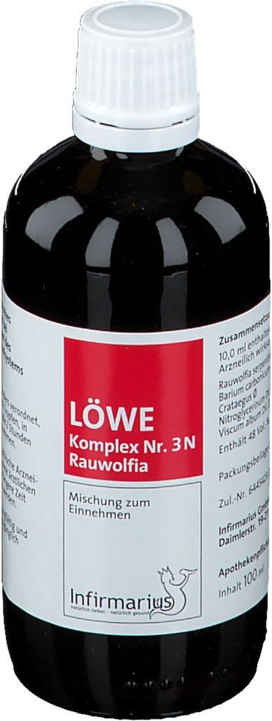 Löwe Komplex Nr. 3 N Rauwolfia Tropfen
