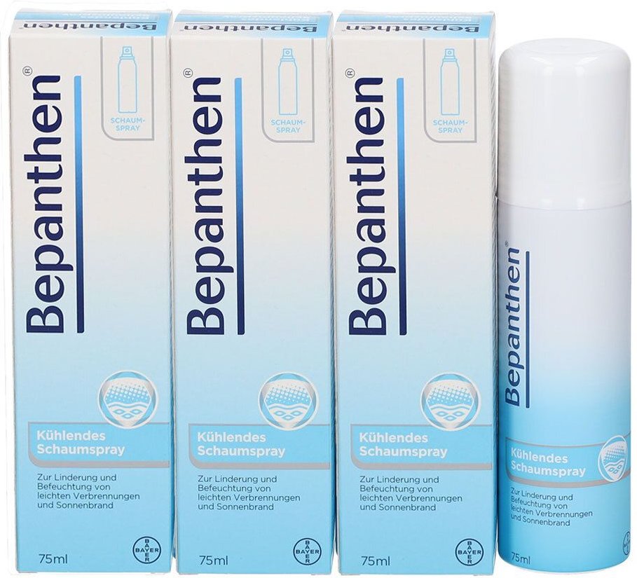 Bepanthen Schaumspray 3er-Pack 3x75 ml Spray