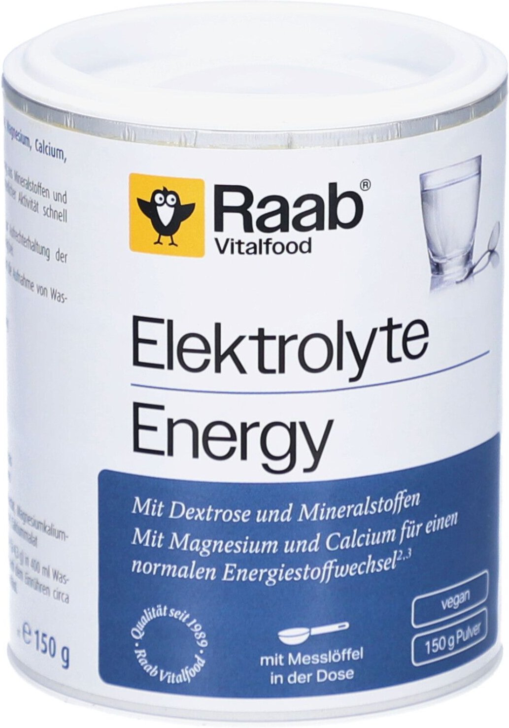Raab Vitalfood Elektrolyte Energy Pulver 150 g