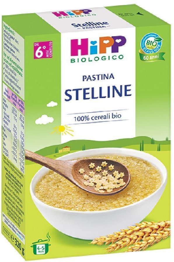 Hipp BIO Pastina Stelline 320G 320 g Brei