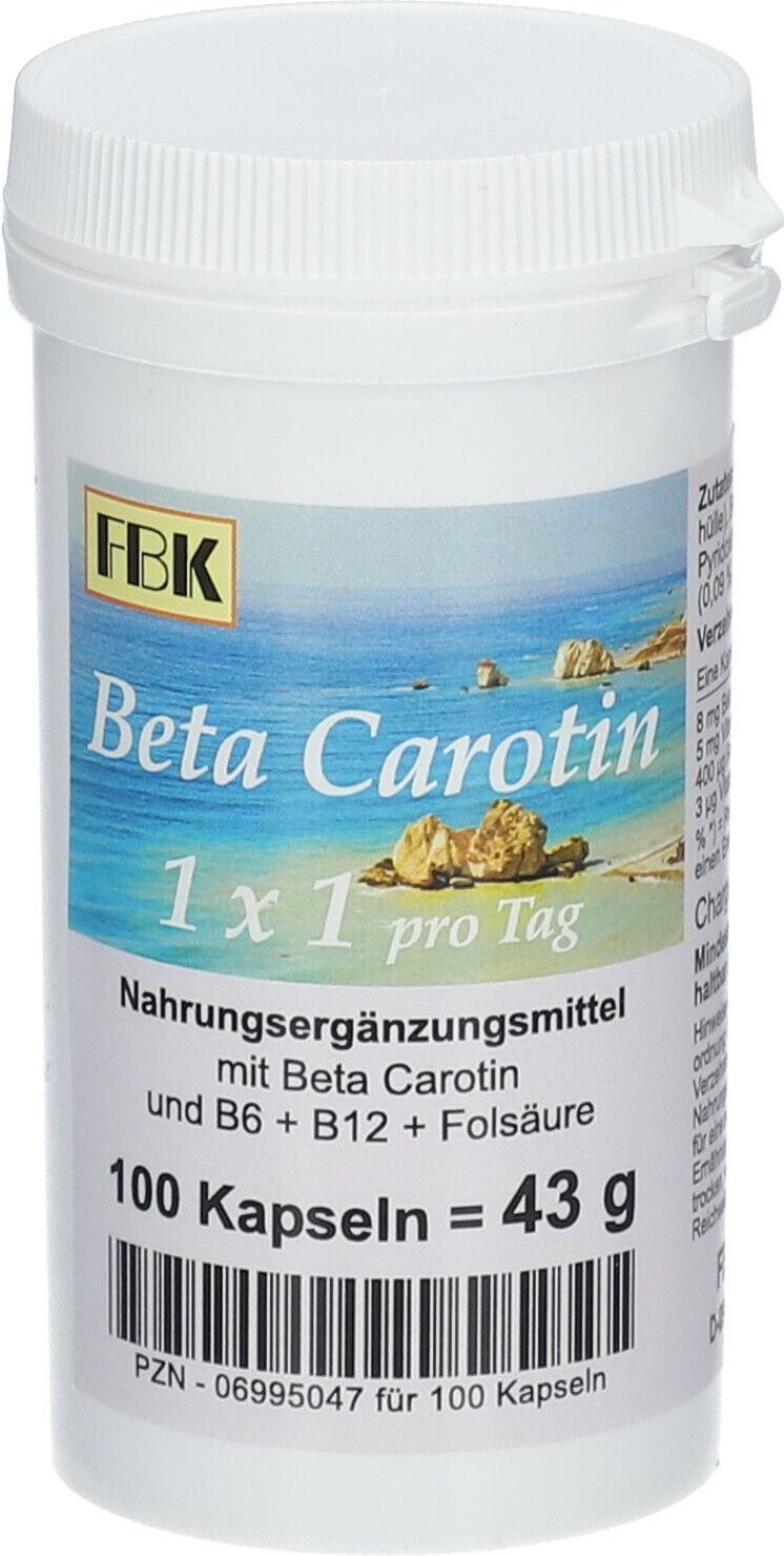 Beta Carotin 1 x 1 Pro Tag K