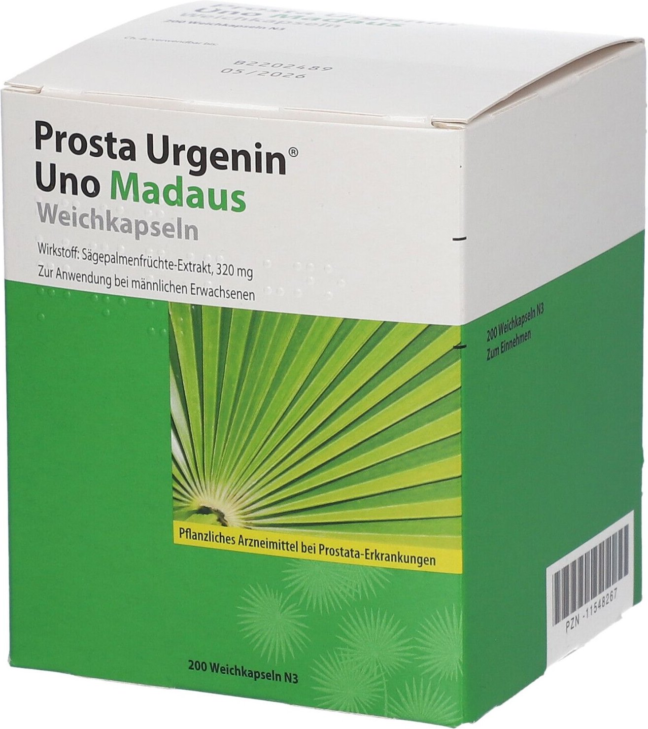 Prosta Urgenin Uno Madaus Weichkapseln