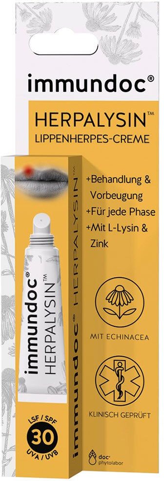 Immundoc Herpalysin Lippenherpes-Creme 7 ml Creme