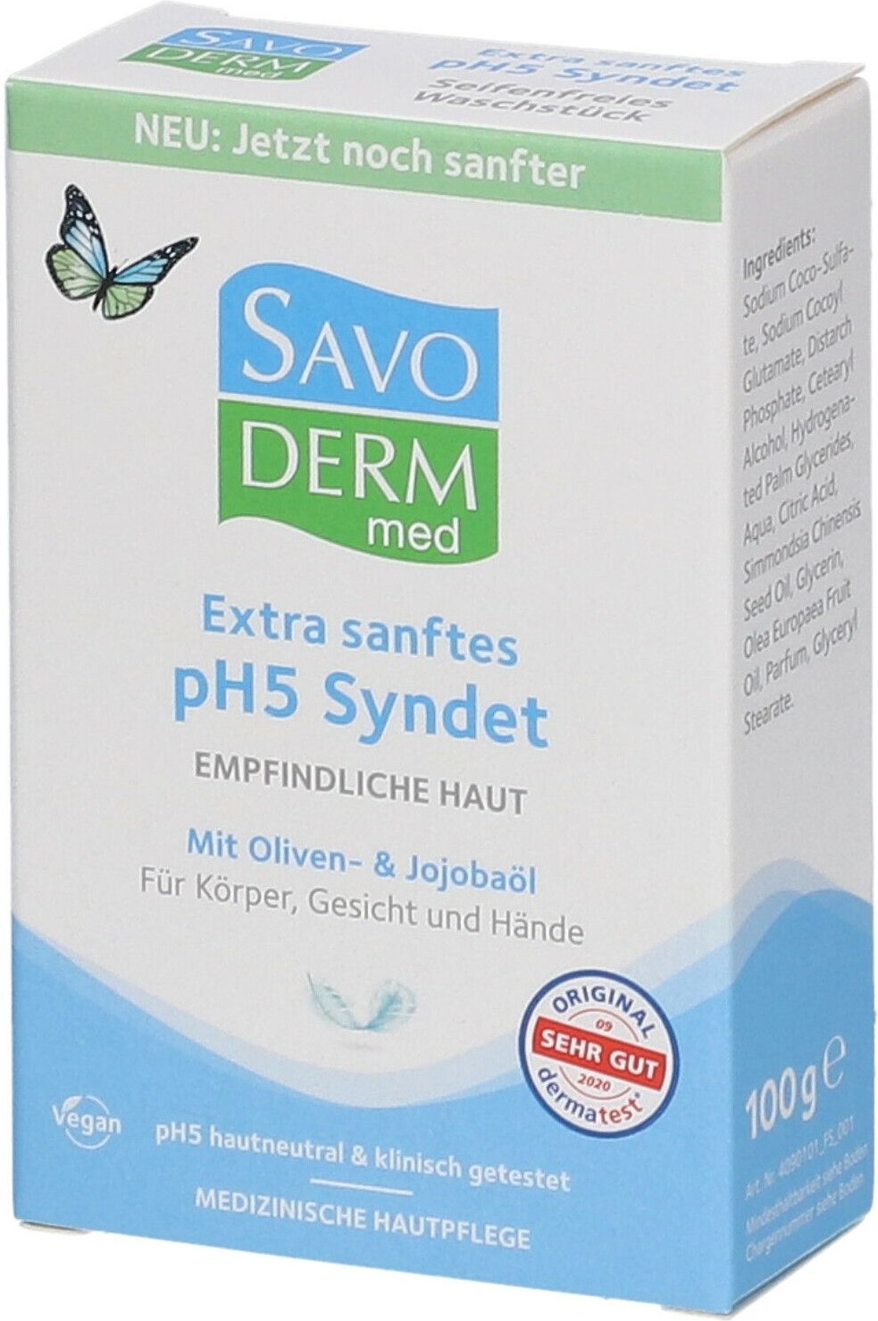 Savoderm PH5 Synd Extra Sanf 100 g Seife