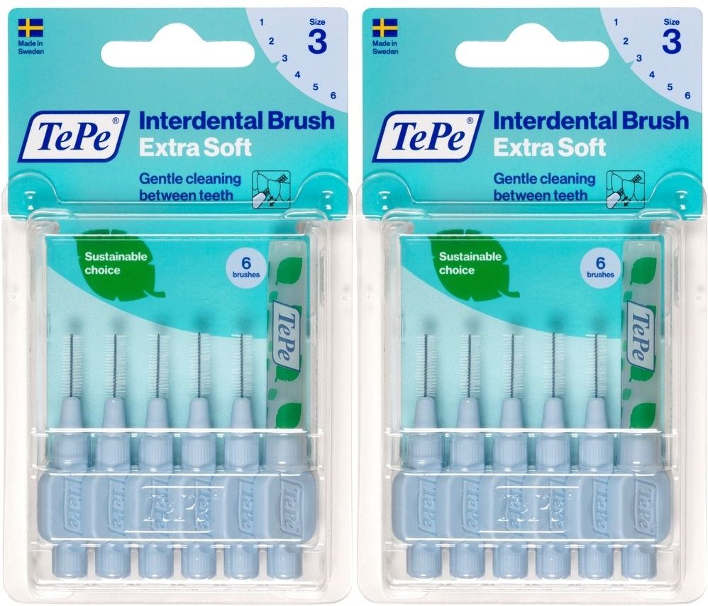 Tepe ID Buerste xWEICH 0.6 x2 2x6 St Zahnbürste