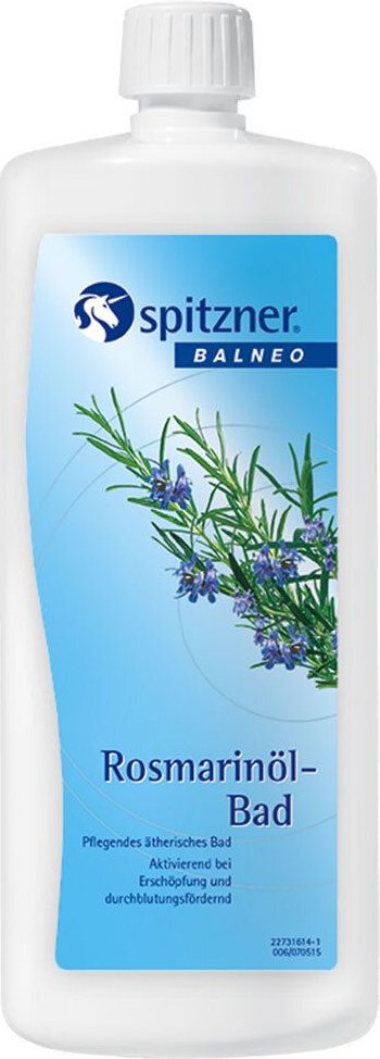 Spitzner Balneo Rosmarin Ölbad 1000 ml Badeöl