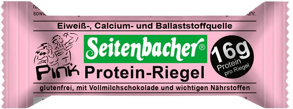 Seitenbacher Protein-Riegel, Pink 60 g Riegel