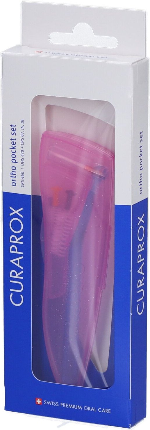 Curaprox CPS 460 ortho P.Set m.UHS470+CPS 07.14.18 1 St Zahnbürste