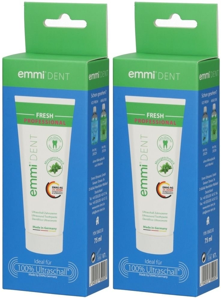 Emmi Dent Ultras Zahnpasta x2 2x75 ml