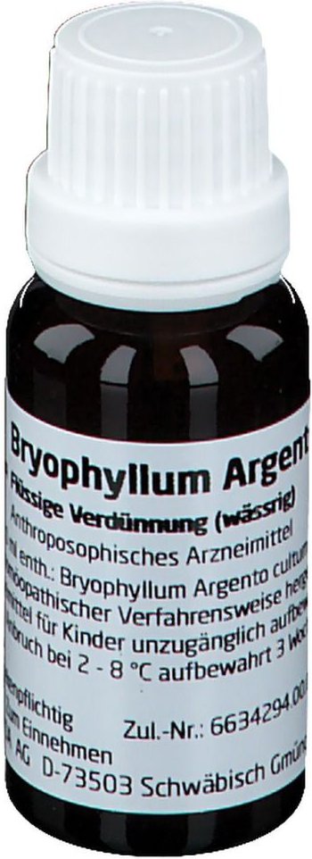 Thumbnail - Bryophyllum Argento cultum Rh D 3 Dilution 20 ml