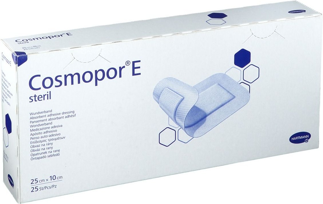 Hartmann Cosmopor E Steriel Verband 25 x 10cm 900877 ok Nlfr St Pflaster