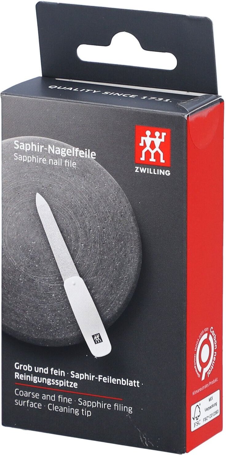 Zwilling Saphir-Nagelfeile 9 cm ergonomisch 1 St
