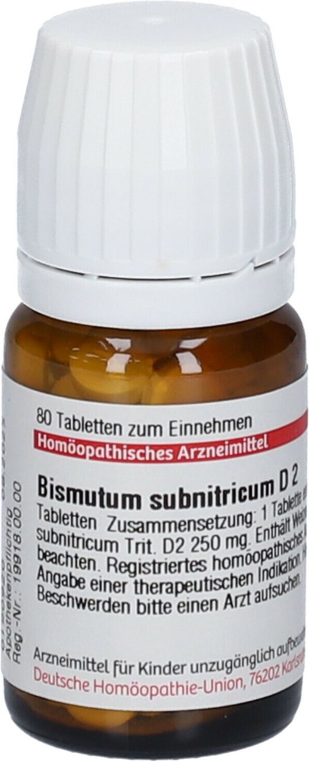 DHU Bismutum Subnitricum D 2 Tabletten