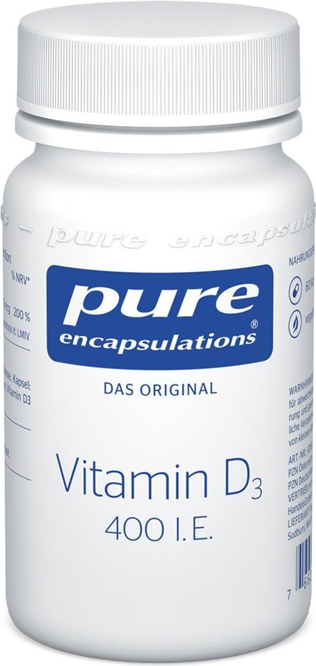 Pure Encapsulations Vitamin D3 400 I.e. Kapseln 60 St