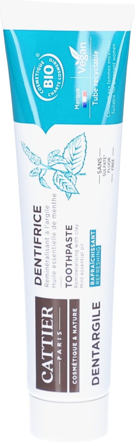 Dentargile - Pâte dentifrice à l'huile essentielle de menthe. tube 75 g ml Zahnpasta