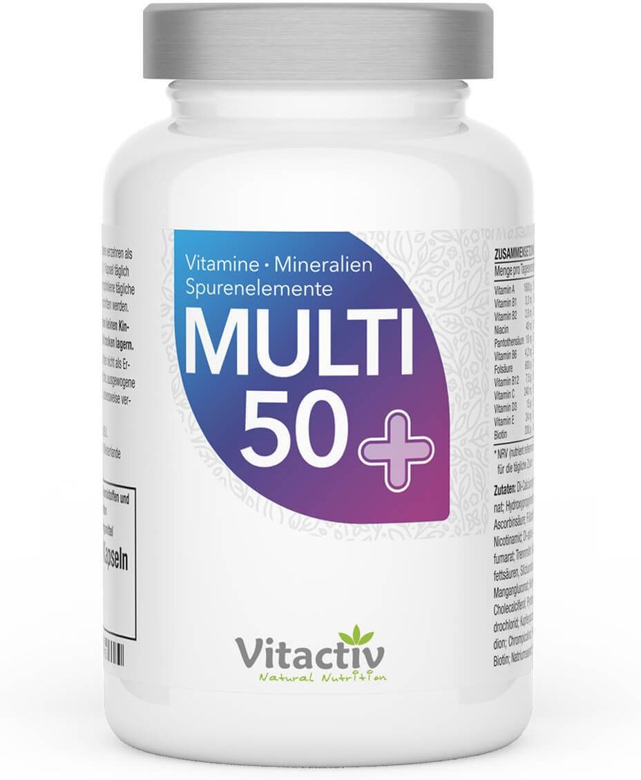 Thumbnail - Multi 50+ Vitamin- & Mineralstoff-Komplex Kapseln 60 St