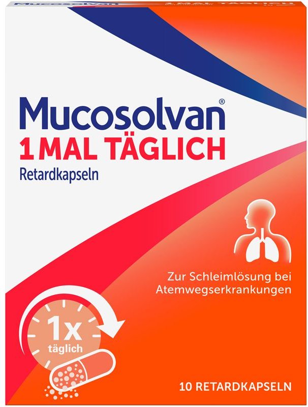 Mucosolvan 1x täglich Retardkapseln