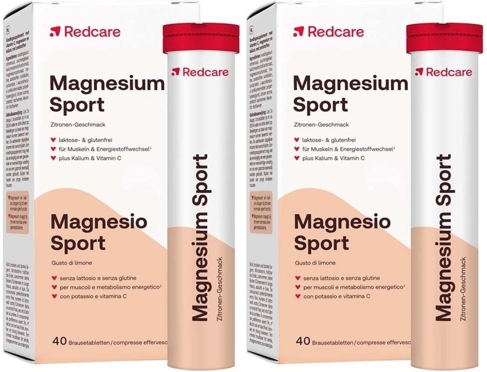 Redcare Magnesium Sport x2 2x40 St Brausetabletten