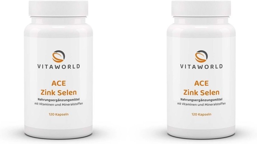 ACE Zink Selen Kapseln 2x 2x120 St