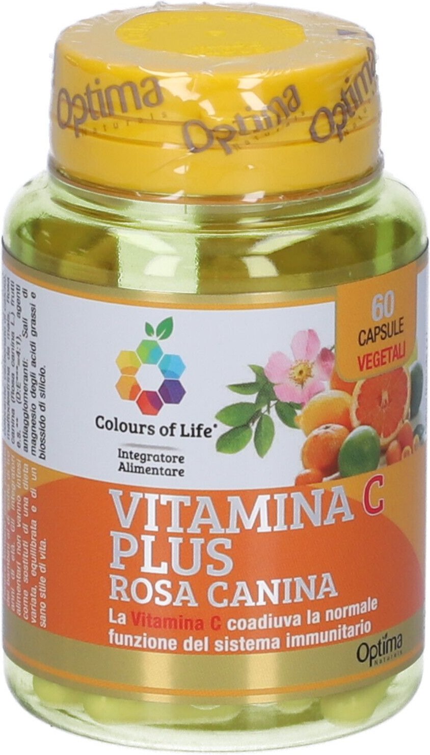 Vitamina C 60Cps Colours 43,44 g Kapseln