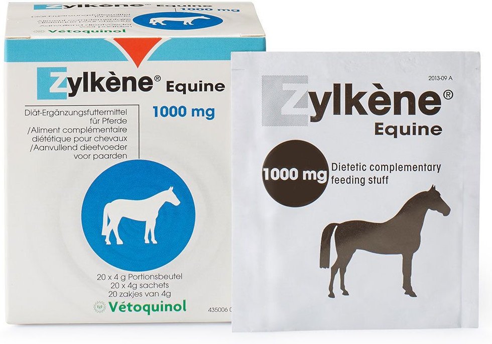 Zylkene Equine Erg.Futterm.Pulver f.Pferde 20x4 g Pulver