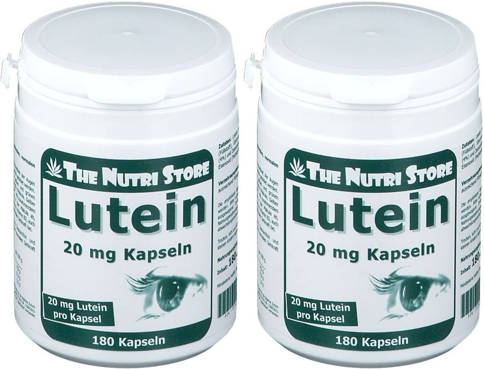 Lutein 20 mg Kapseln 2x 2x180 St