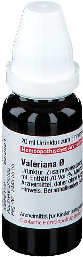 Valeriana Urtinktur D 1 20 ml Dilution