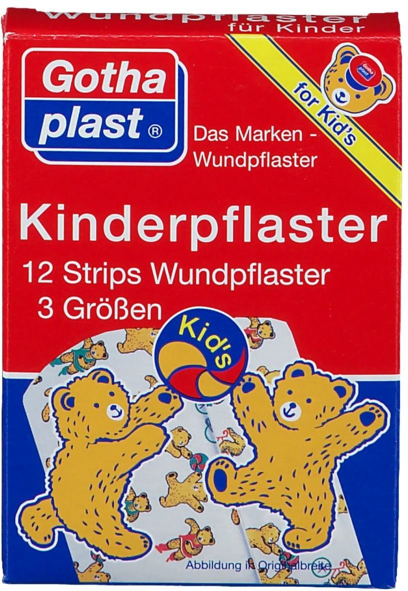 Gothaplast Kinderpflaster Strips 12 St Pflaster