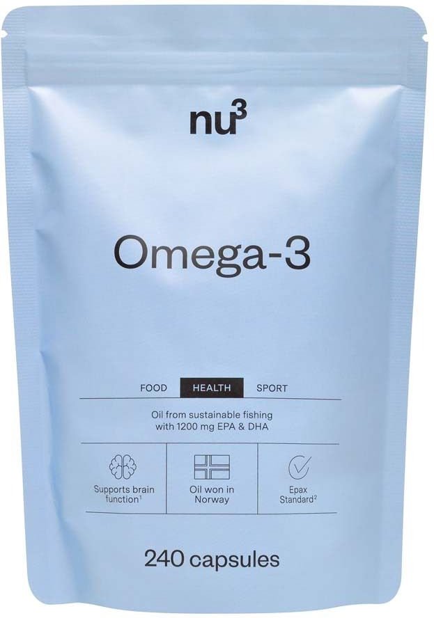 nu3 Omega-3 (in Refill-Pouch) 240 St Kapseln