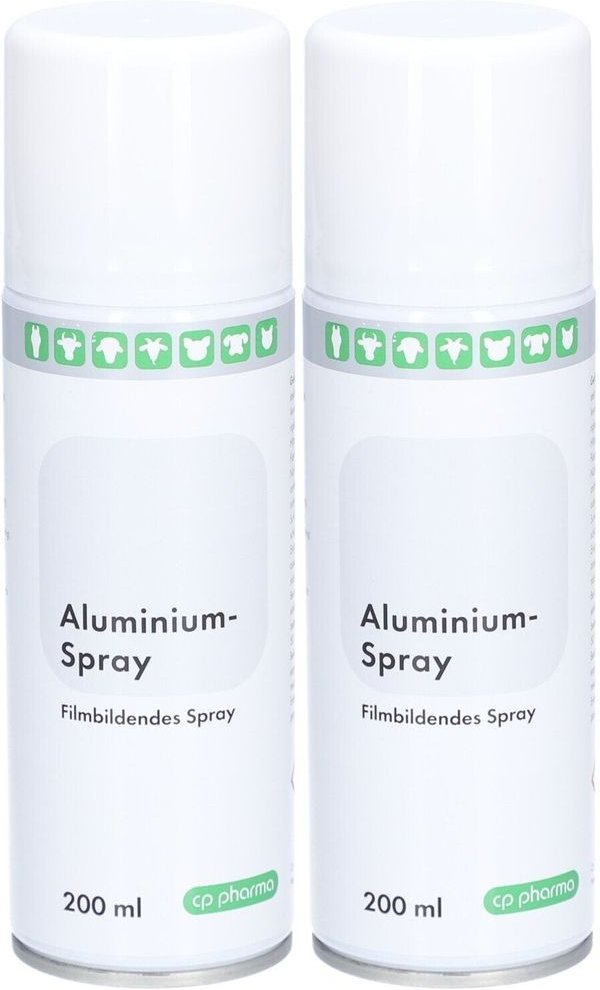 CP Aluminium-Spray ad us.vet. 2x 2x200 ml Spray