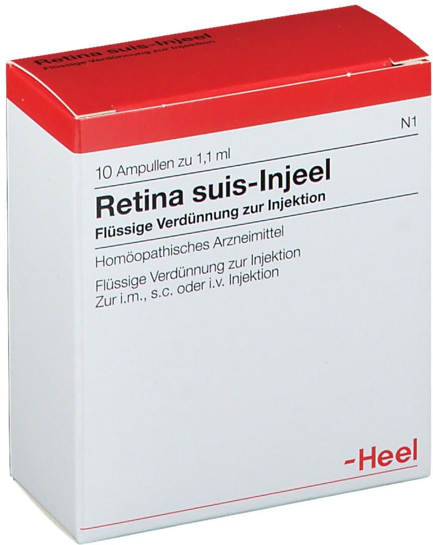 Retina Suis Injeel Ampullen 10 St