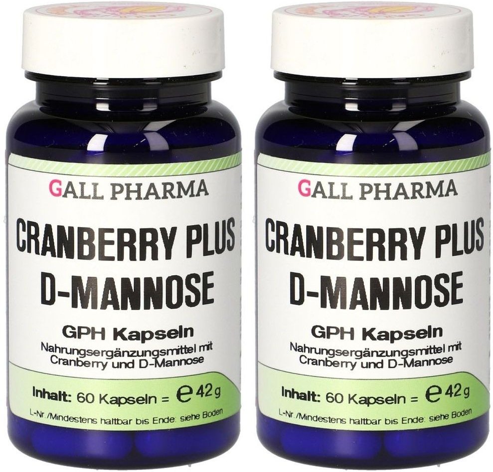 Cranberry Plus D-Mannose GPH Kapseln 2x 2x60 St
