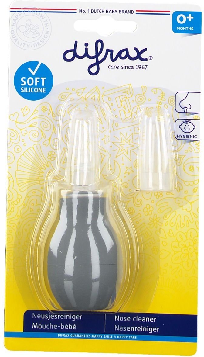 Difrax Neusjesreiniger Nieuw Model 1 St Sauger