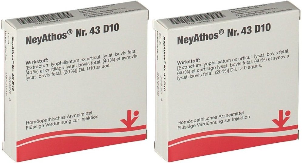 Neyathos Nr.43 D 10 Ampullen 2x 2x5x2 ml