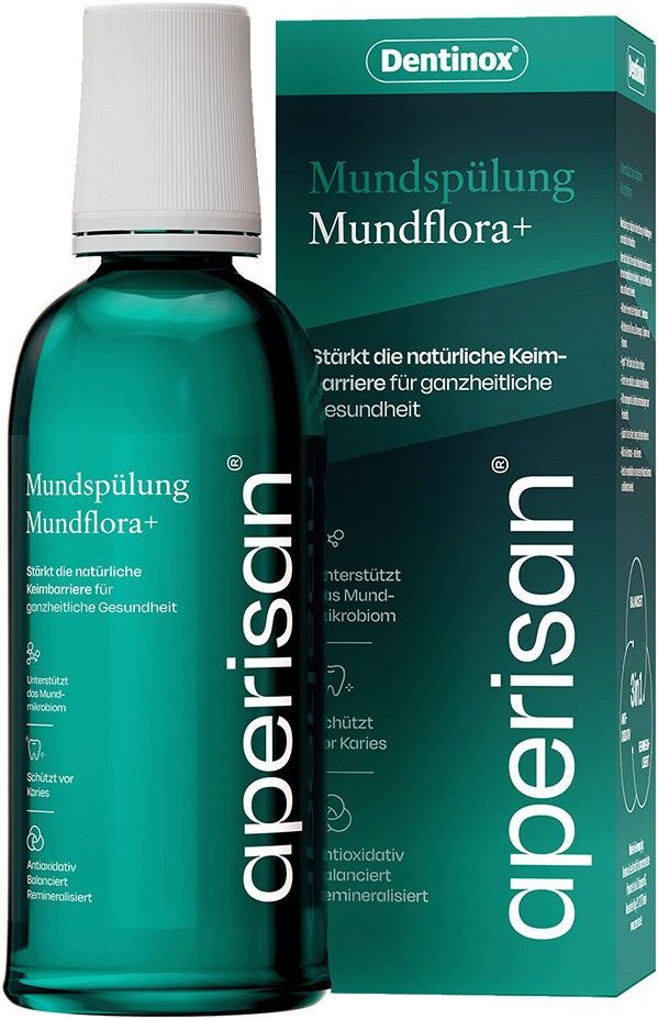 Aperisan Mundspülung Mundflora+ 400 ml Mundwasser