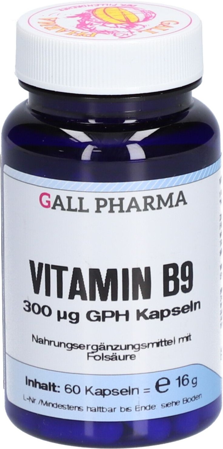 Vitamin B9 300 µg GPH Kapseln 60 St
