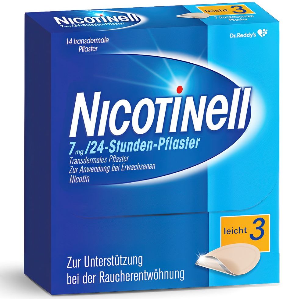 Nicotinell 7 mg/24-Stunden-Pflaster 17,5mg 14 St Pflaster transdermal