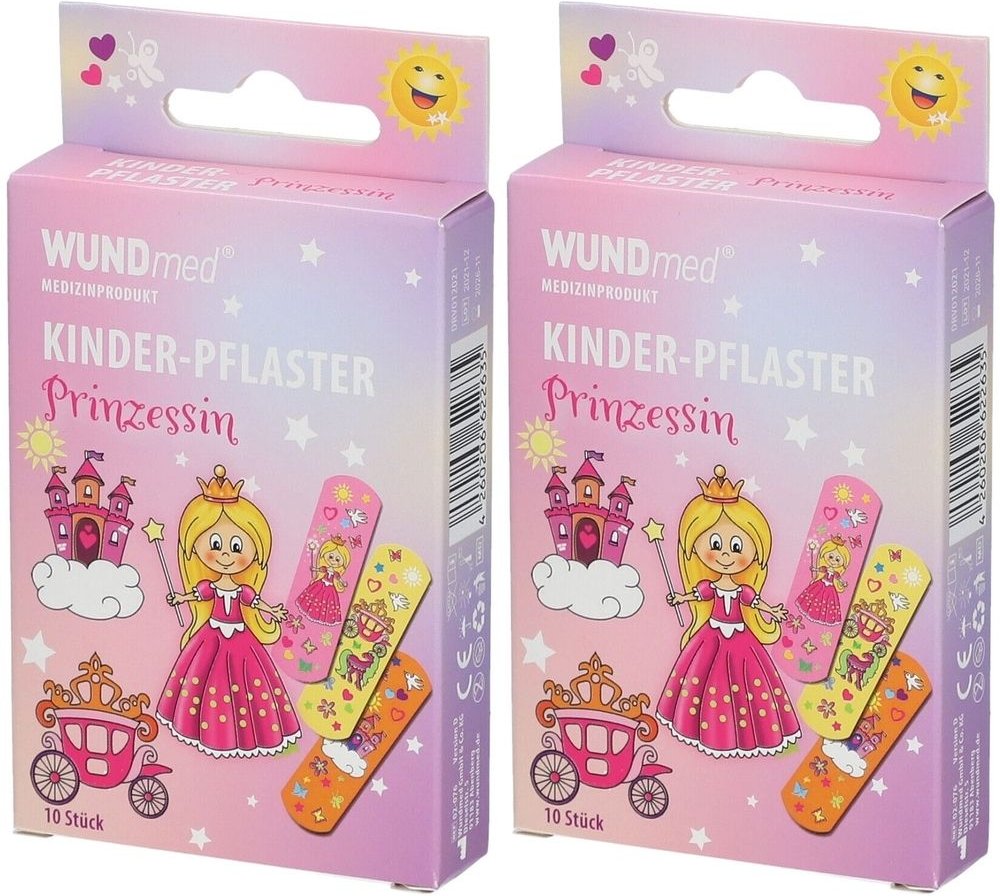 Kinderpflaster Prinzessin 2x 2x10 St Pflaster
