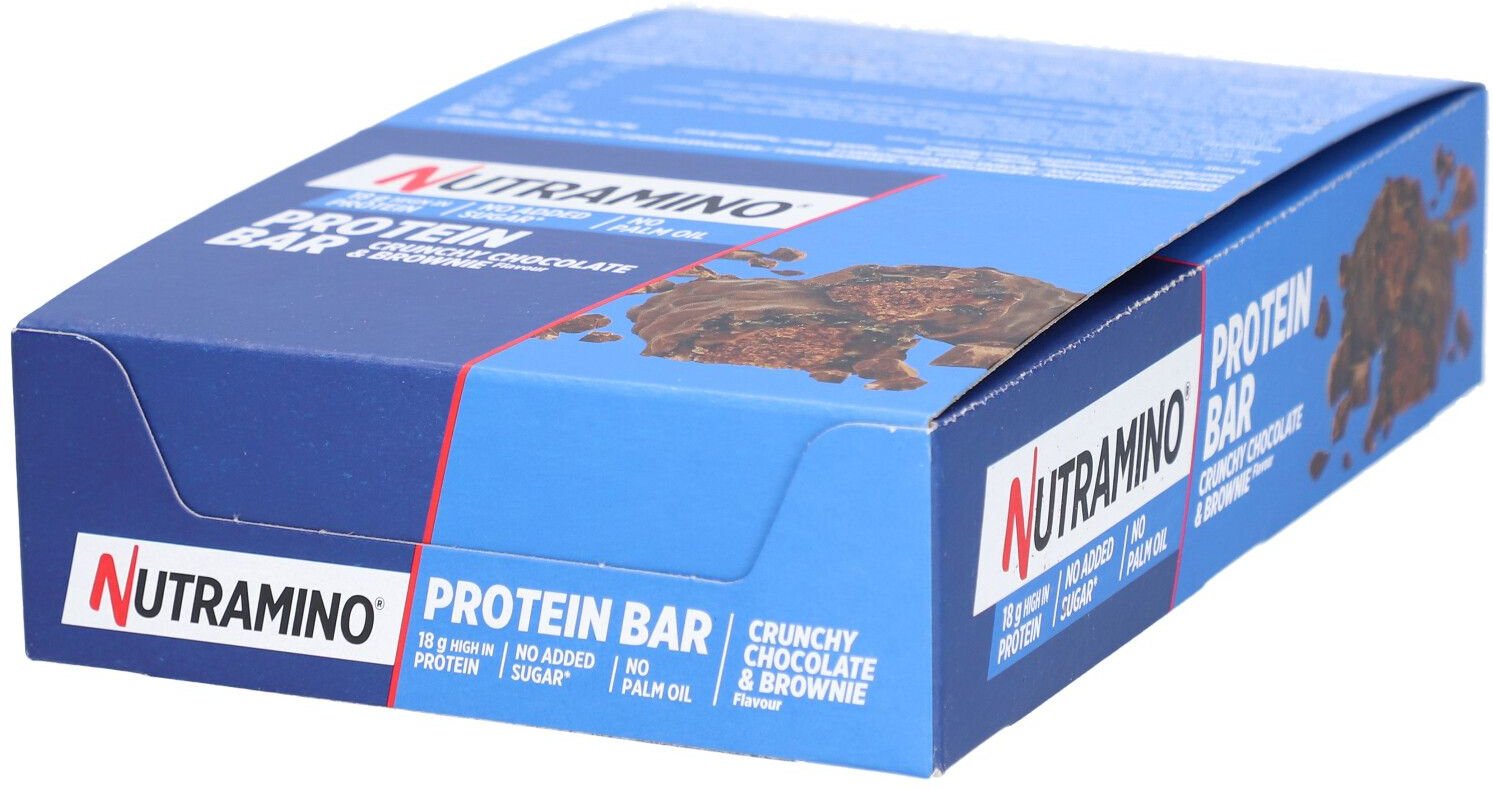 Nutramino Protein Bar 55G Crispy Chocolate Brownie 12x55 g Riegel