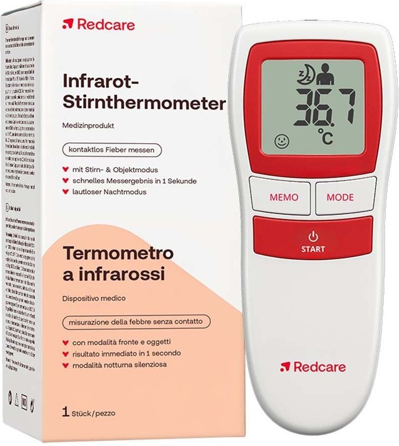 Redcare Infrarot-Stirnthermometer 1 St Thermometer