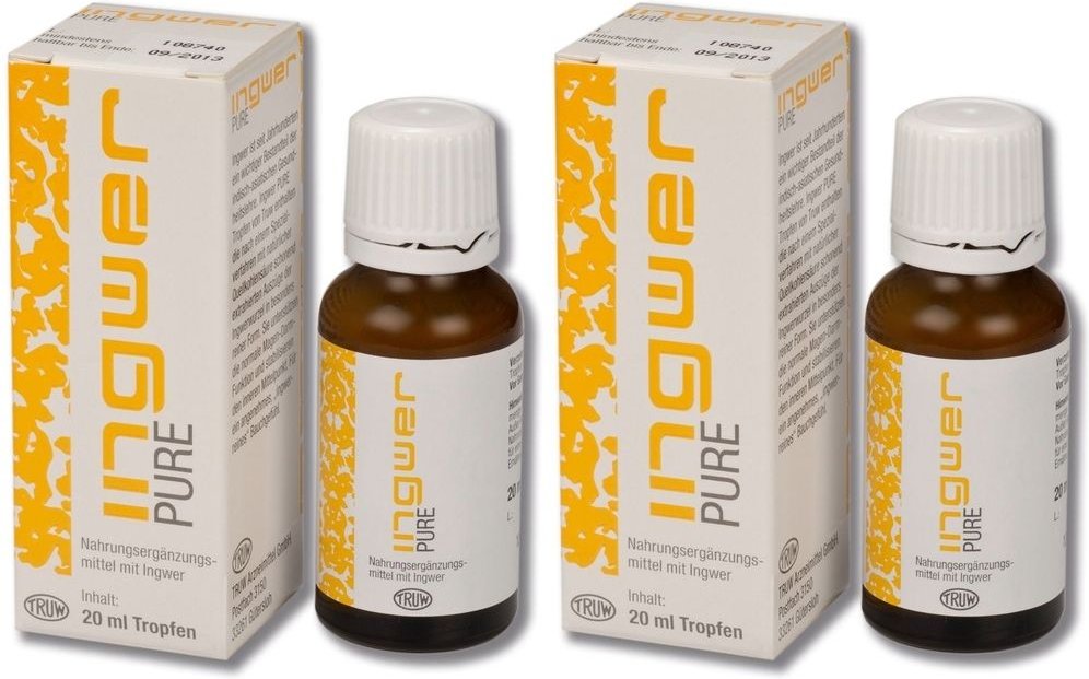 IngwerPURE x2 2x20 ml Tropfen
