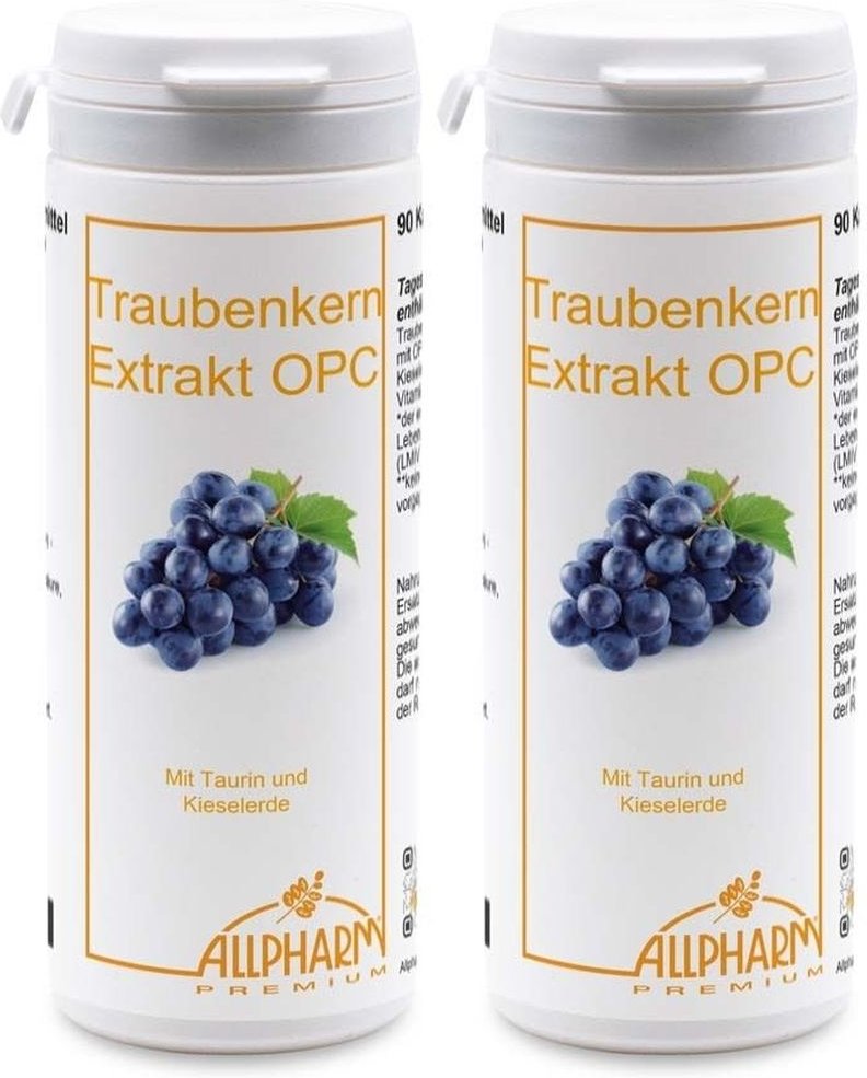 Traubenkernextrakt OPC Kapseln 2x 2x90 St